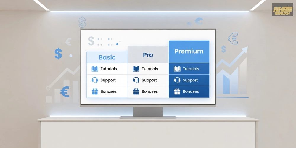 Bảng giá chi tiết các gói hướng dẫn nh88 cập nhật mới nhất năm 2025