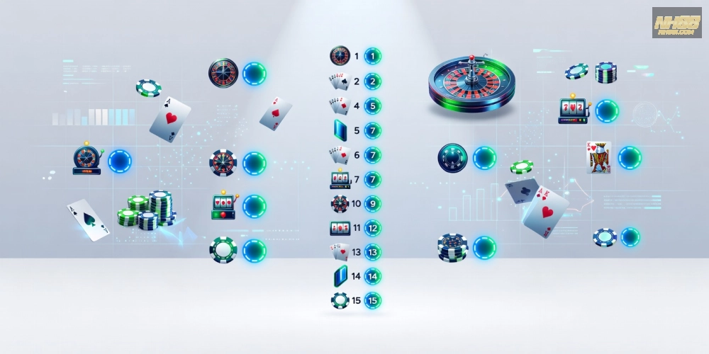 Bảng xếp hạng top live casino free nh88 uy tín với các nền tảng hàng đầu năm 2025