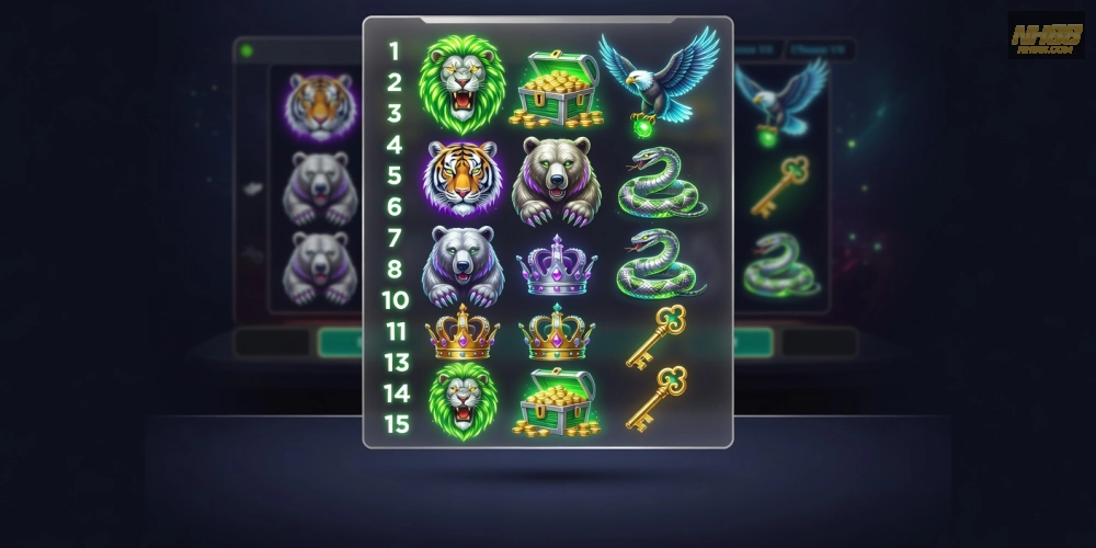 Top trò chơi nổ hũ uy tín trên NH88 năm 2025 với hình ảnh jackpot hấp dẫn