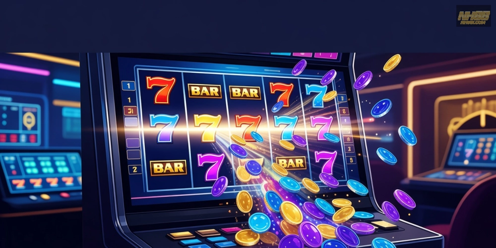 Minh họa cơ chế nổ hũ jackpot hấp dẫn trên nền tảng NH88