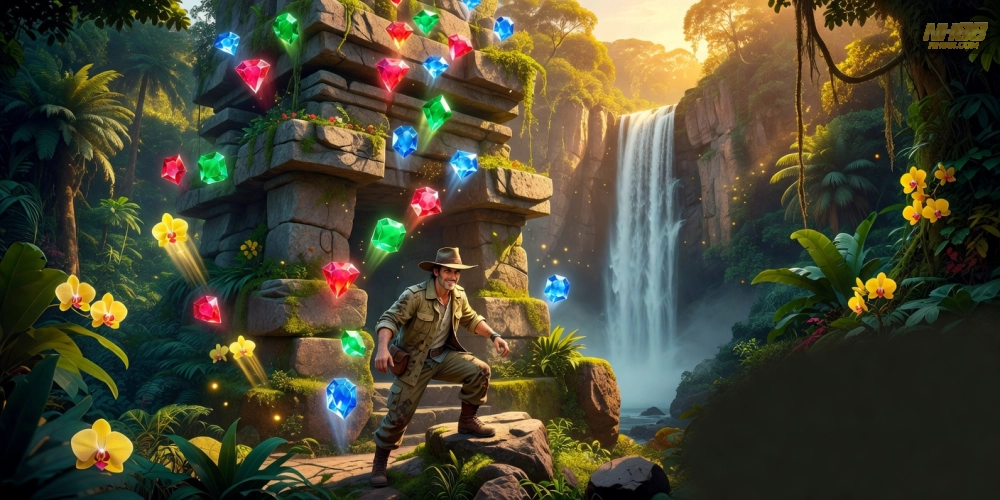 Giới thiệu trò chơi Gonzo's Quest trong quay nổ hũ nh88