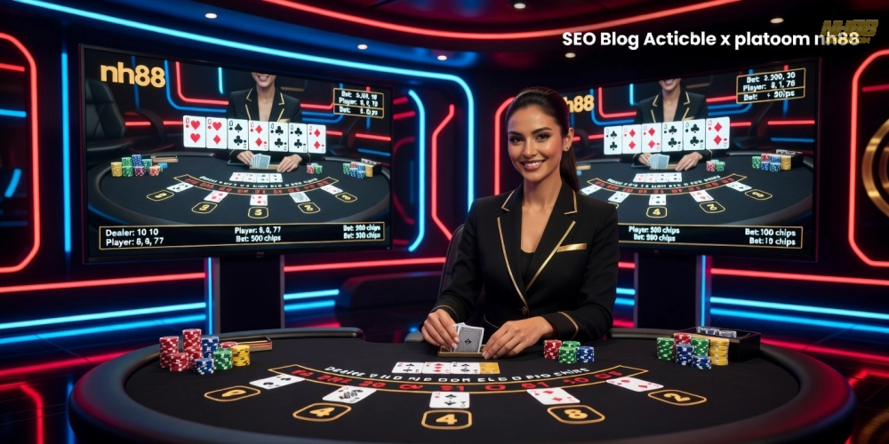 Giới thiệu tổng quan về live casino house nh88 với dealer chuyên nghiệp và giao diện thân thiện