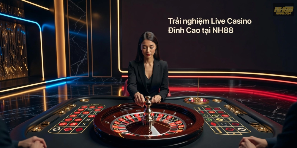 Giới thiệu tổng quan về live casino nh88 với dealer thực tế và công nghệ streaming hiện đại