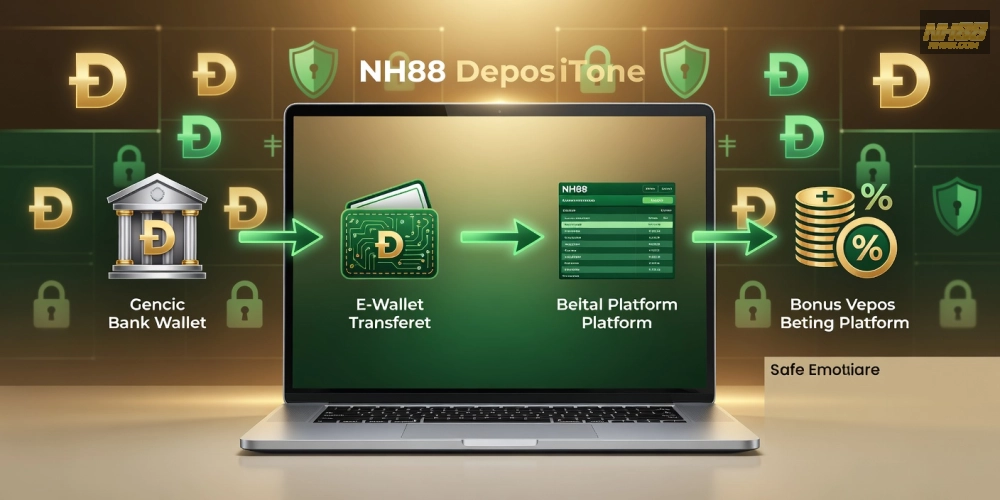 Hướng dẫn nạp tiền đầu tiên trên NH88 với ưu đãi hấp dẫn cho người mới