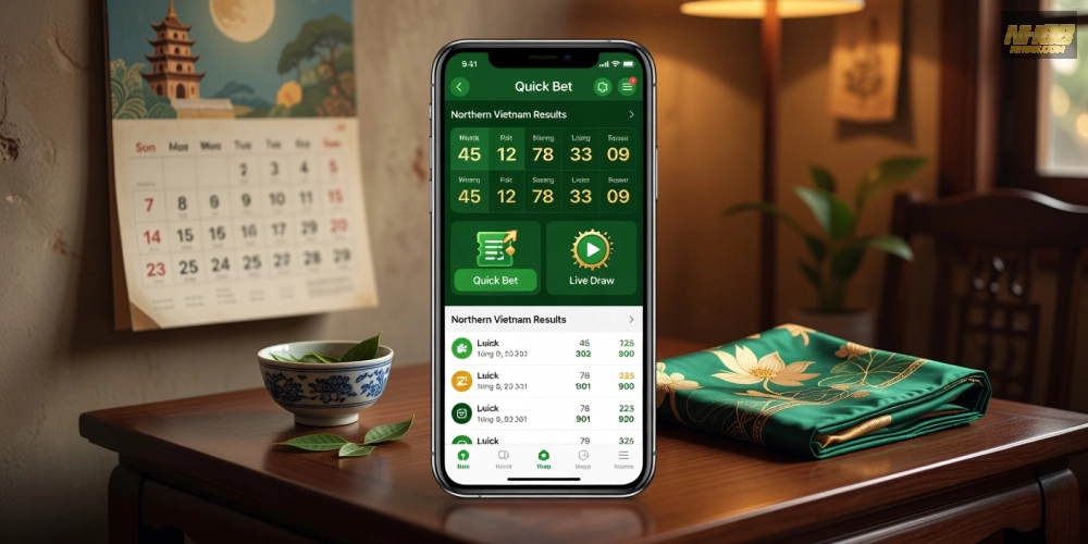 Ứng dụng xổ số miền Bắc trực tuyến trên các nền tảng uy tín với tính năng nổi bật